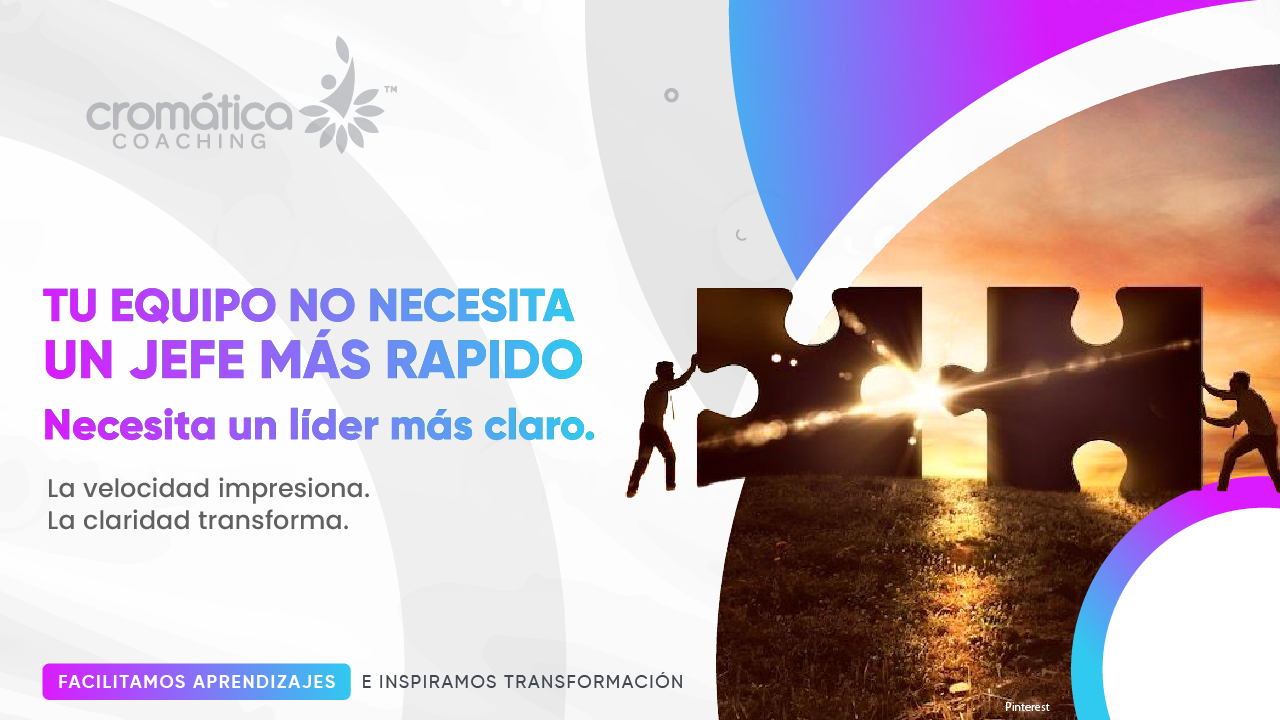 Tu equipo no necesita un jefe más rápido. Necesita un líder más claro.